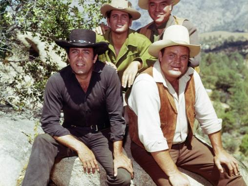 Bonanza, first TV Western series in color, begins its 14-year run on NBC