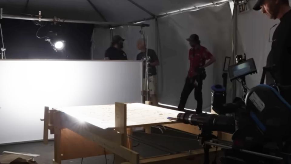 behind the scenes