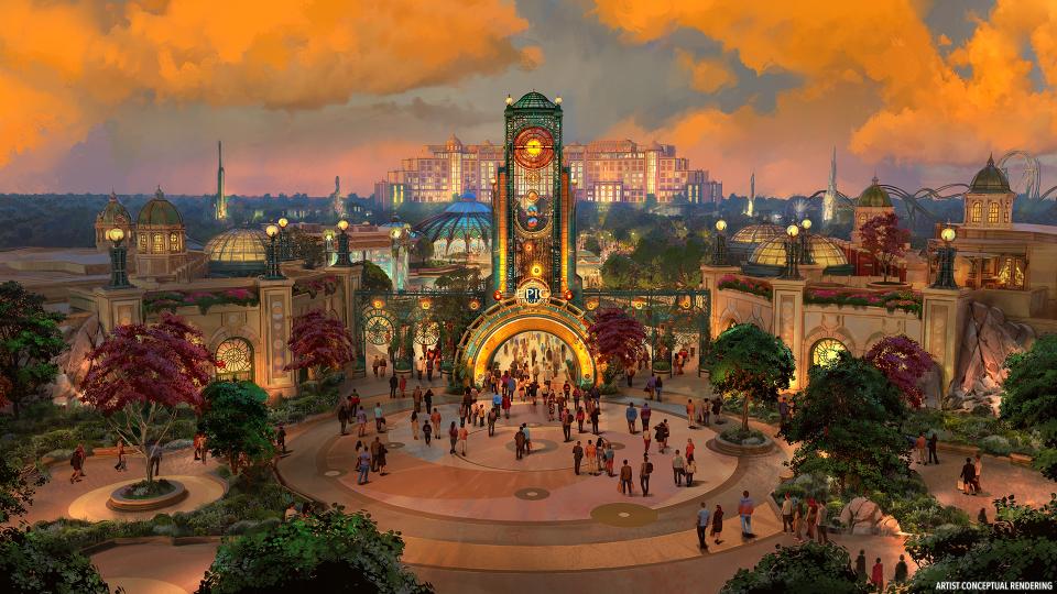 Front Gate at Epic Universe