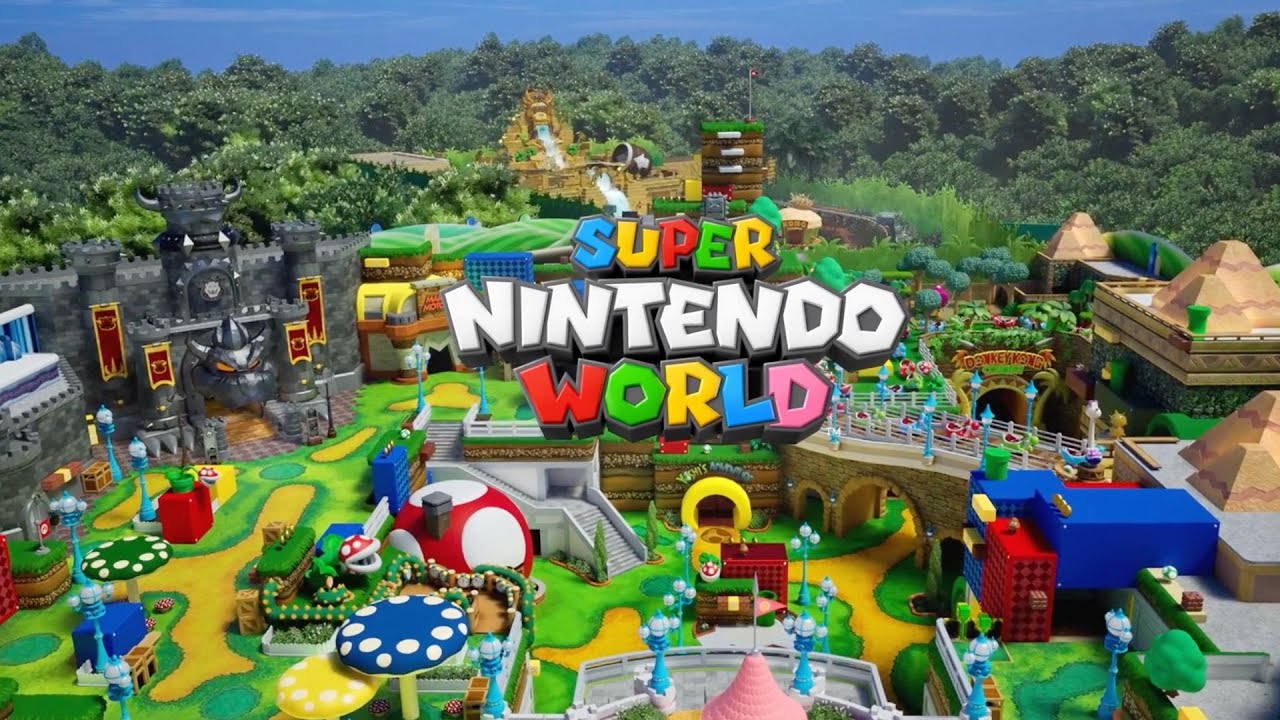 SUPER NINTENDO WORLD™ Animated Fly-Through