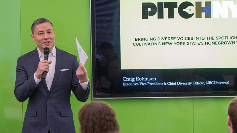 NBCUniversal Hosts Pitch NY to Promote Diverse Voices in Entertainment