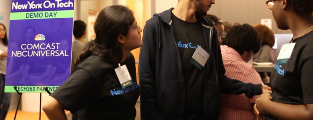 Comcast NBCUniversal Supports New York On Tech Demo Day for Students
