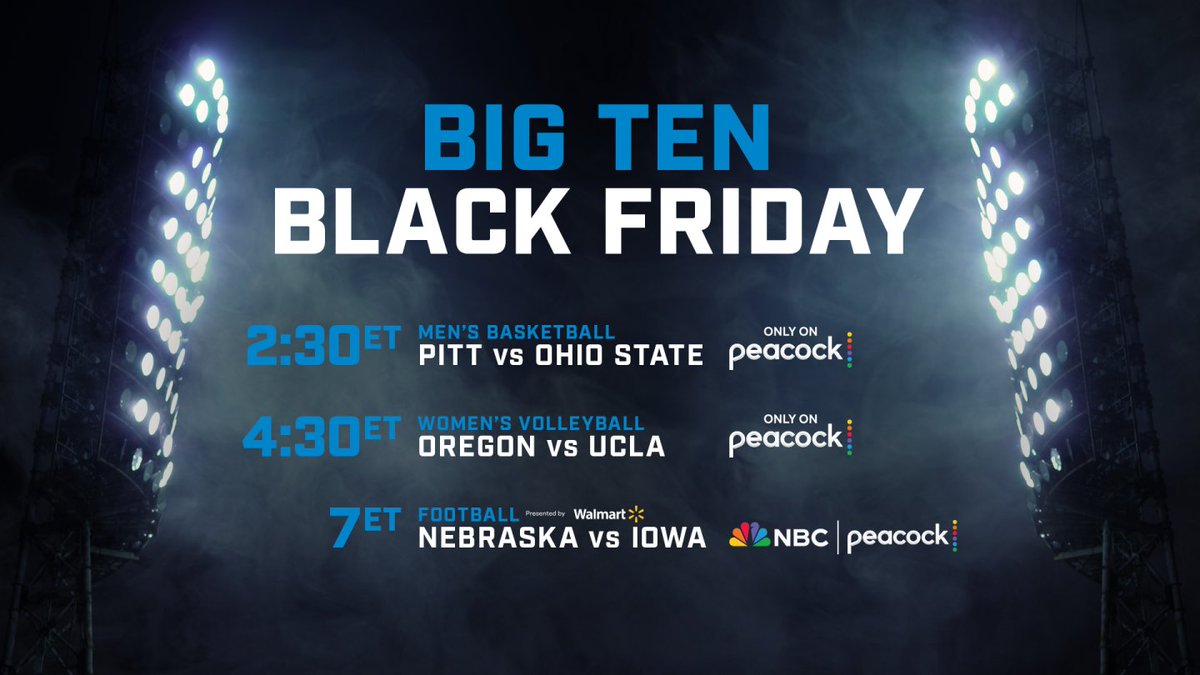 Big Ten Black Friday