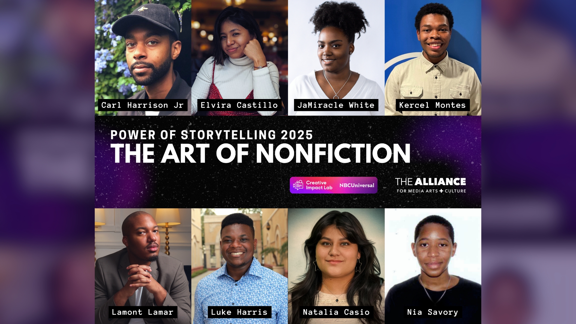 Emerging Filmmakers Receive Grants from Comcast NBCUniversal and The Alliance for Media Arts + Culture 